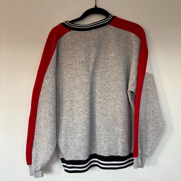 Macgregor Red Black and Grey Vintage Sweatshirt L - Picture 3 of 3